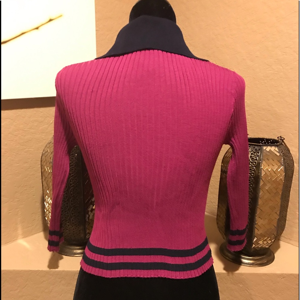 Hello Miss Ribbed Fitted Top - Picture 2 of 3